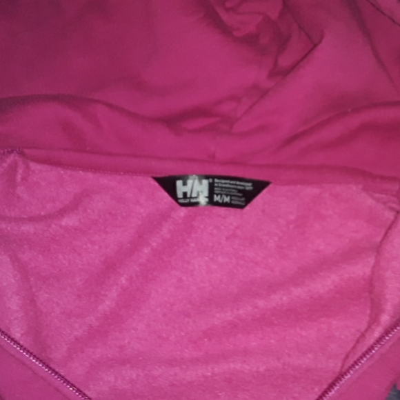 Helly Hansen Zip Up Sweater Pink - Picture 3 of 3